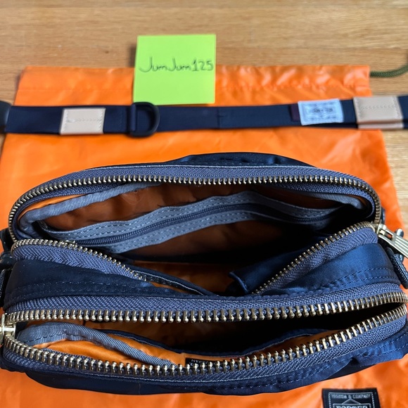 PORTER PX TANKER ESSENTIAL BAG UNISEX IRON BLUE - Picture 9 of 13